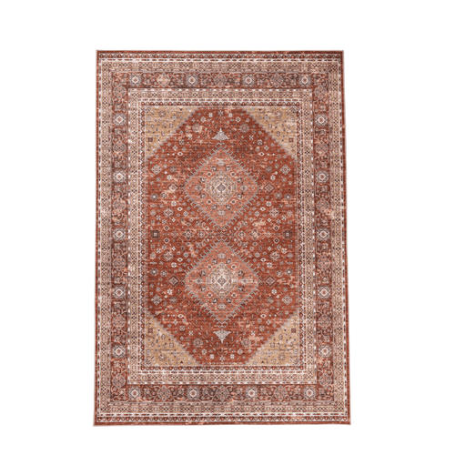 Interieur05 Vintage vloerkleed Nomad Roest/Bruin