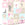 ESTAhome behang circus figuren licht roze, lichtblauw en beige - 53 cm x 10.05 m - 138711