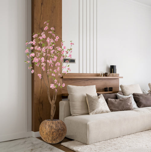 Maxifleur Bloesem Kunstboom 180cm roze