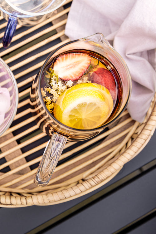 Hübsch kan Lemonade - glas - ø10xh25cm - vtwonen shop