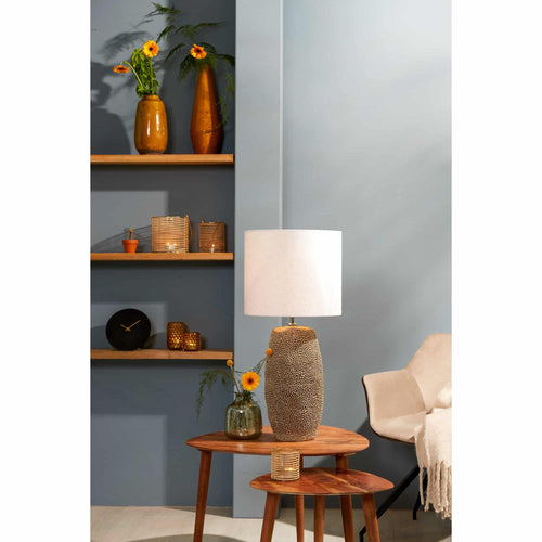 Light & Living lampvoet Kyara - grijs - Ø31cm
