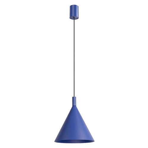 Sollux Lighting Hanglamp NOX 25 ultramarijn - 24,5x24,5x140cm