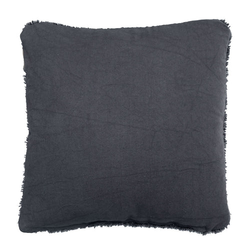Malagoon kussen Tufted - cozy grijs - 50x50cm 100%wol