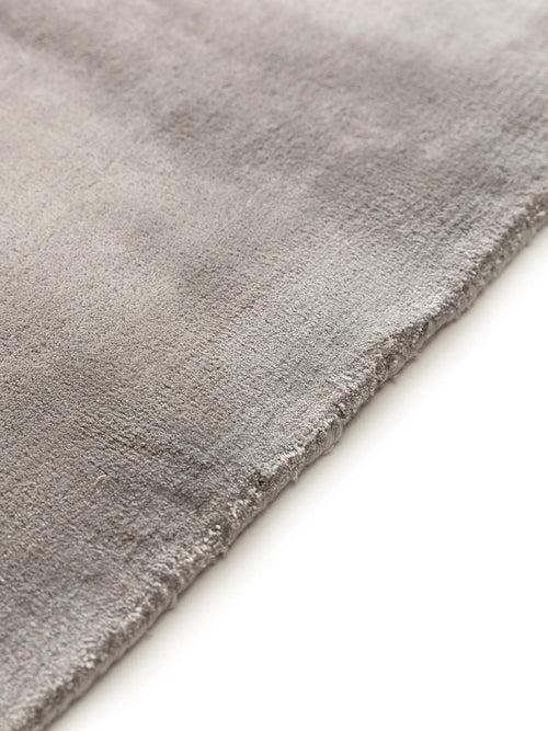 benuta viskose vloerkleed Nela - grijs - 300x400 cm