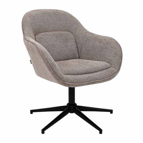 Kick draaifauteuil Lux - Taupe - vtwonen shop