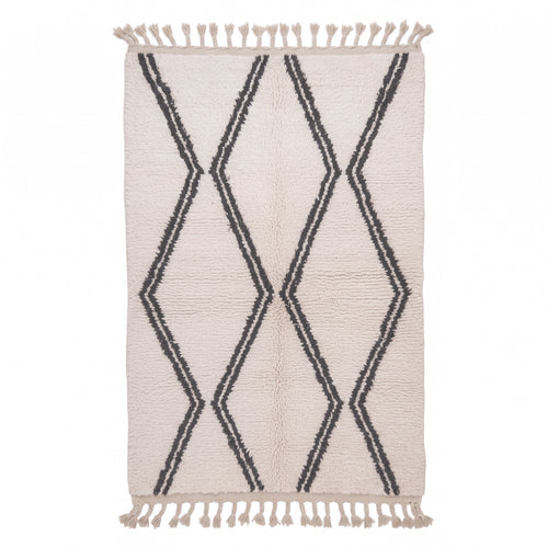 AFK Living vloerkleed Berber - handgemaakt - Wol - 151 x 243 cm