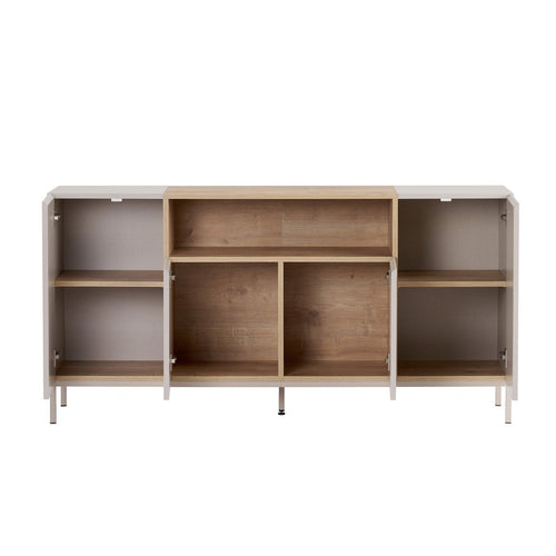 Calicosy - Dressoir OLIVER - beige 160x40x80 cm