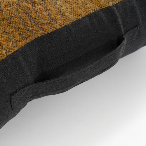 In The Mood Collection Chrissy Vloerkussen - L57 x B57 x H10 cm - Gerecycled Katoen - Bruin - vtwonen shop