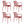Housecraft Living Amae Tuinstoel Armleuning Kunststof Beige - Set van 4
