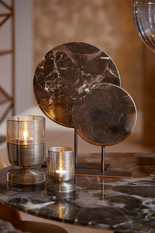 Light & Living ornament MORENO - 25.5x10x38.5cm - bruin