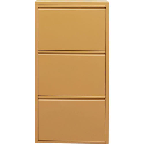 Kare Design Schoenenkast Caruso - geel - 3 laden - vtwonen shop