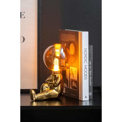 Leitmotiv tafellamp Joey LED - goud - 16.5x12x22.5cm