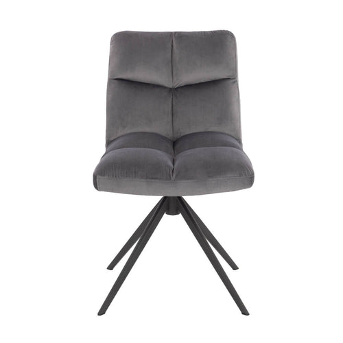 Home Deluxe Eetkamerstoel NODA Lichtgrijs Aantal: 2