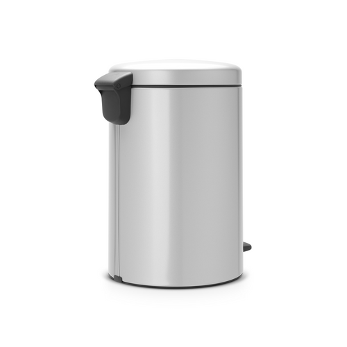 Brabantia NewIcon Pedaalemmer, 20 liter, kunststof binnenemmer - Metallic Grey