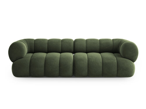 Cosmopolitan Design Bank Koge 4-zits, flueel groente - 95x240x70cm