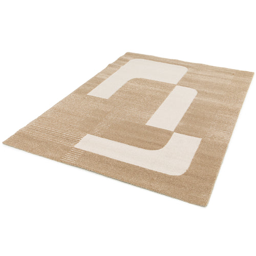 AFK Living vloerkleed Vauban - reliëfeffect - beige - 120x170 cm