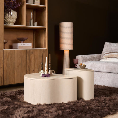Starfurn Salontafel Lovi - Zandkleur- 77x60x35cm