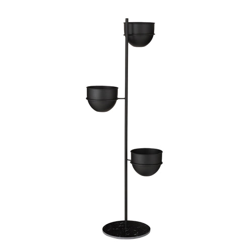 Mica Decorations Plantenhouder - L40 x B33 x H140 cm - Zwart - vtwonen shop