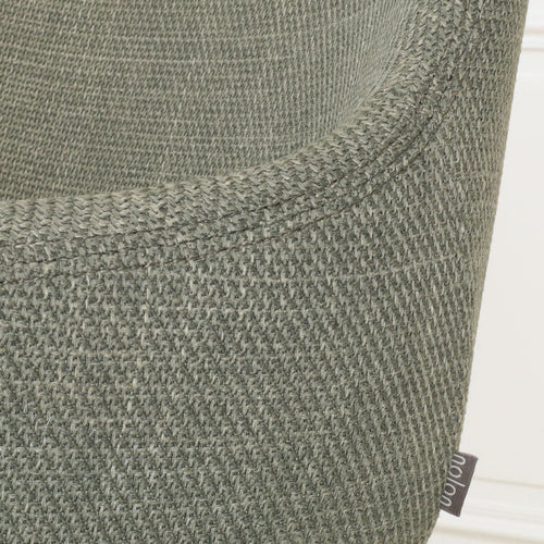 Nolon Nino-Mae Barkruk Saliegroen - met Armleuning - Zwart - 75 cm - vtwonen shop