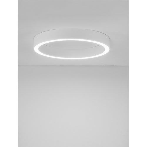 Nova Luce STING Geïntegreerde LED-plafondlamp, halfverzonken, zandwit, Triac dimbaar, 40W, 2153lm, 3000K
