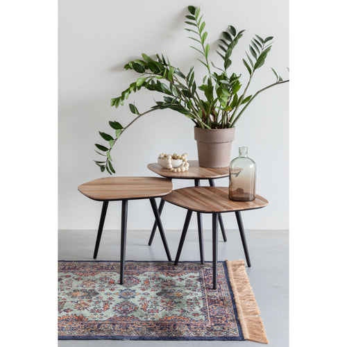 Housecraft Living Cuties Salontafel Hout - Set van 3 - vtwonen shop