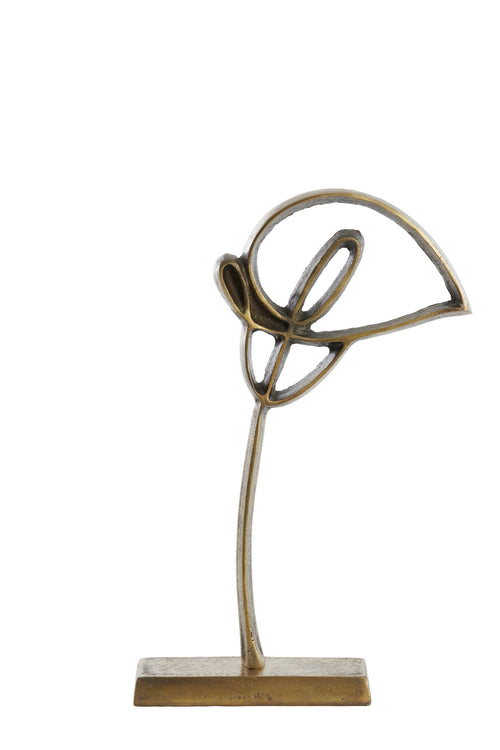 Light & Living ornament CALLA - 19x8x38cm - brons