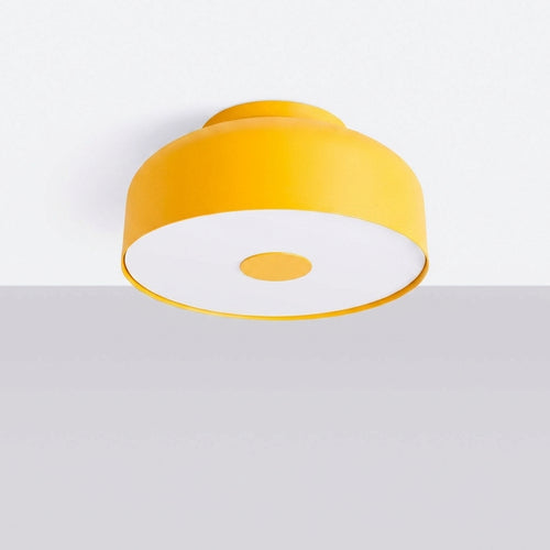 Sollux Lighting Plafondlamp OMIQ geel - 30x30x15cm