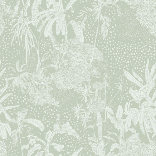 ESTAhome behang tropische bladeren mintgroen - 50 x 900 cm - 139886 - vtwonen shop