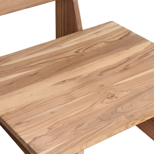 Raw Materials loungestoel Thar - Teakhout - vtwonen shop