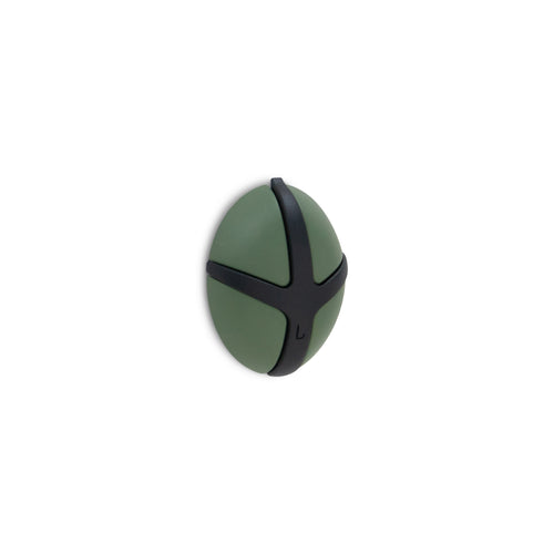 Spinder Design Wandkapstok Tick - Sage Green / Zwart
