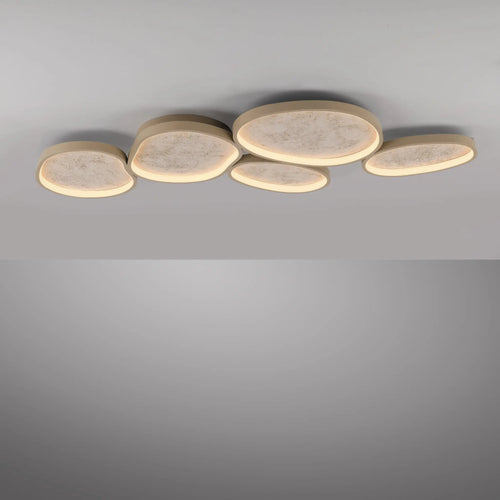 Just Light plafondlamp Moonbraker - 5 lichts - 119.4  x 6.1   cm - beige
