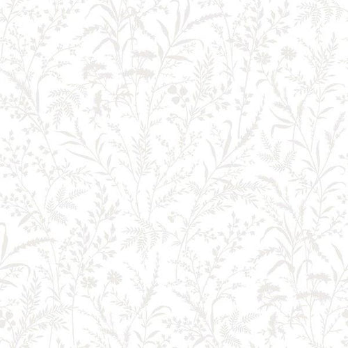 Borastapeter behang veldbloemen wit - 53 cm x 11.2 m - 660140 - vtwonen shop