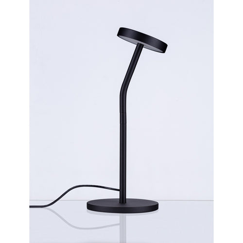 Nova Luce LOGOS Geïntegreerde LED-tafellamp Sandy Black LED 5W 345lm 3000K Aan/uit-schakelaar