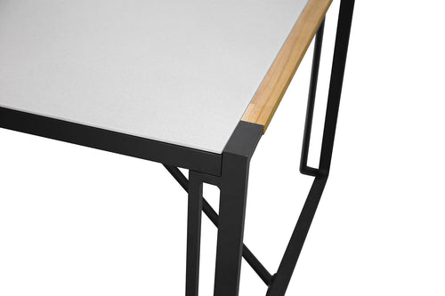 Rebellenclub Rechthoekige Tuintafel Oasis - 200 x 100cm - Grijs - vtwonen shop