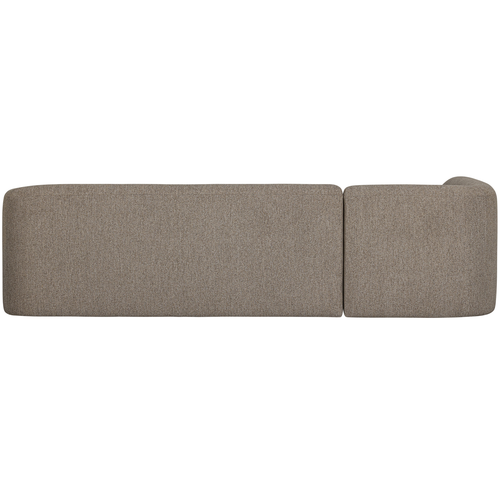 BePureHome hoekbank links Sloping - Chenille - Lichtbruin Melange - vtwonen shop