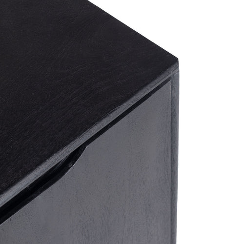 Giga Meubel Dressoir Jiro - Mangohout - Zwart - 150cm - vtwonen shop