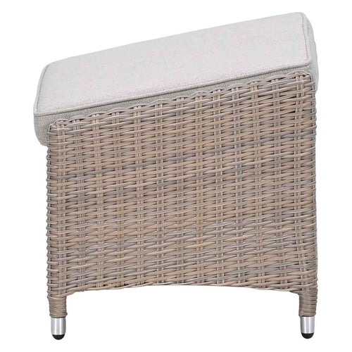 Garden Impressionsvoetenbank Collin vintage willow - des. sand