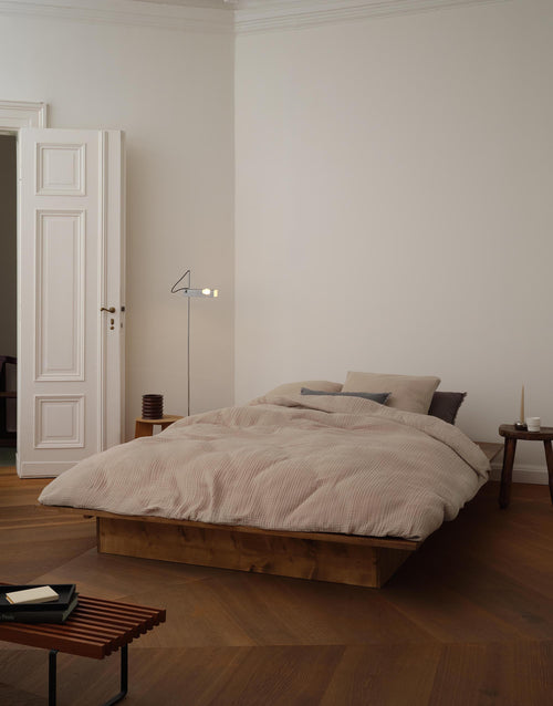 Marc O'Polo Thore dekbedovertrek - Lits-Jumeaux - 240x200/220 cm - Dark Sand