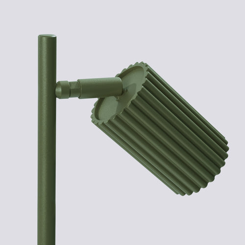 Sollux Lighting Tafellamp KARBON olijfgroen - 14,5x19,5x43cm