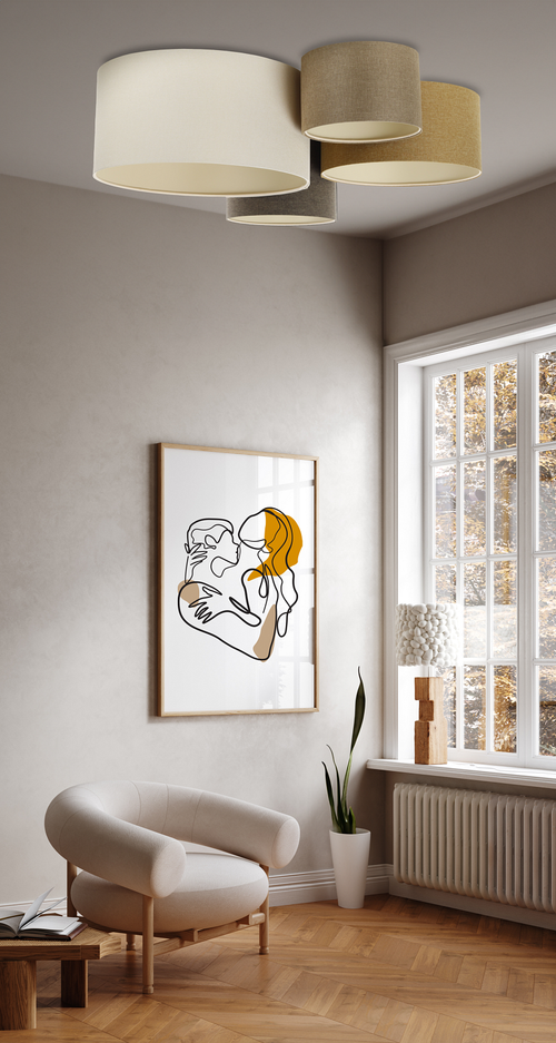 bpskoncept plafondlamp Quatro