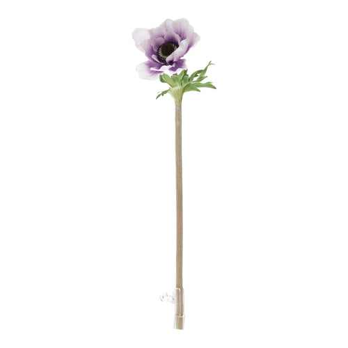 Maxifleur Anemoon Kunstbloem 40cm Lila