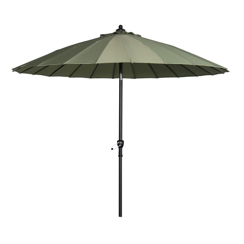 Manilla parasol - Ø250 cm - carbon black - olijf