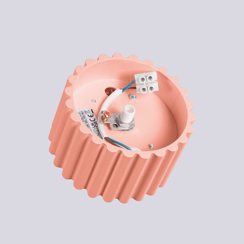 Sollux Lighting Plafondlamp AURA 1 perzik Gx53 - 10x10x10cm