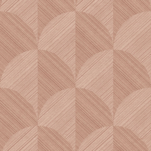 Origin Wallcoverings behang 3D-motief terracotta roze - 53 cm x 10.05 m - 347937
