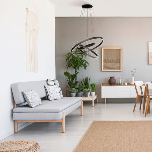 Maytoni - Hanglamp Rim - Zwart - Ø80 - vtwonen shop