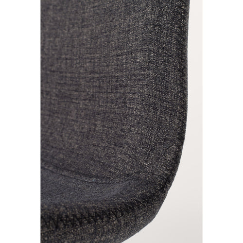 Housecraft Living Lester Eetkamerstoelen  Antraciet - Set van 2 - vtwonen shop