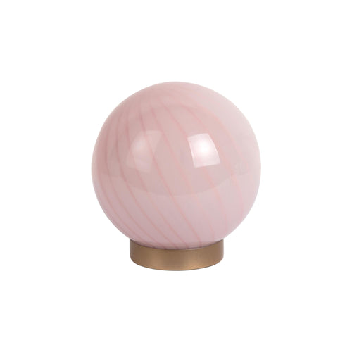 Leitmotiv tafellamp Summer Globe - roze - 15.2x15.2x16.7cm - vtwonen shop