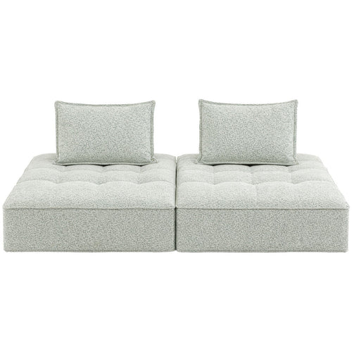Kare Design Tuinsofa Portofino 2-Zits munt