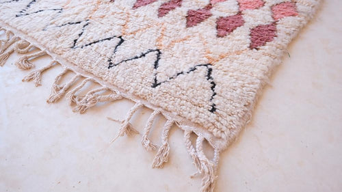 AFK Living vloerkleed Berber - handgemaakt - Wol - 80 cm x 240 cm