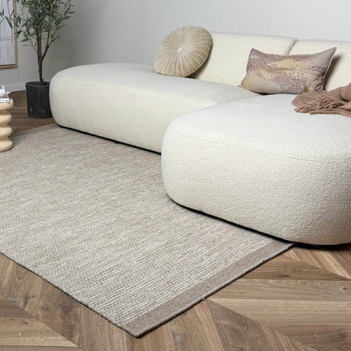 Wollen vloerkleed Taff beige - Interieur05 - 340 x 240 cm - vtwonen shop